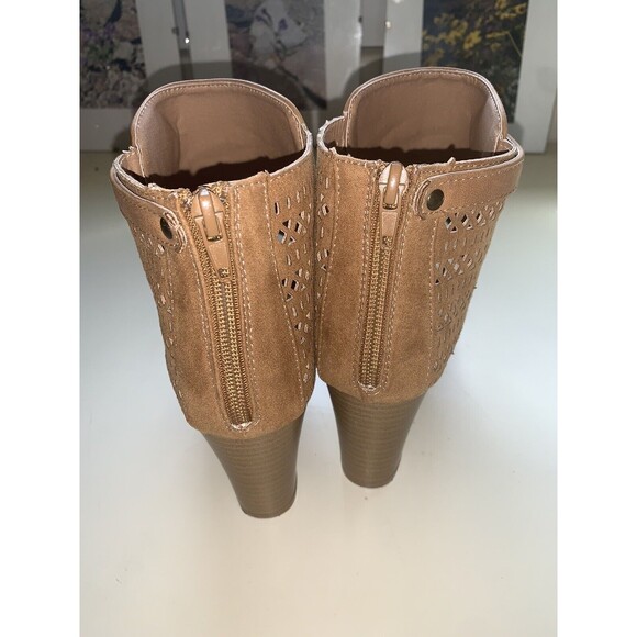 Qupid Womens Open Toe Sandals Heels Size 8.5 - Picture 3 of 12